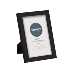 Simply Everyday 4 X 6" Block Frames 3pk - Black 6 Simply Everyday 4 X 6" Block Frames 3pk - Black -Home Discount Store 278309 3pk simply everyday block frames 4x6 black 3