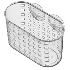 Simply Deep Plastic Suction Caddy - Clear -Home Discount Store 308158 Deep Suction Caddy1