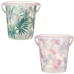 B&M Printed Bucket 12L - Floral -Home Discount Store 315524 printed bucket 12l main