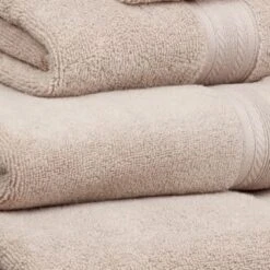 B&M Signature Zero Twist Bath Sheet - Biscuit -Home Discount Store 317226 317228 317231 317233 Signature Zero Twist biscuit towels 2 1