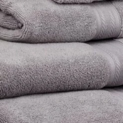 B&M Signature Zero Twist Face Cloth 3pk - Grey 9 B&M Signature Zero Twist Face Cloth 3pk - Grey -Home Discount Store 3172653 317254 317255 317256 Signature Zero Twist grey towels 2