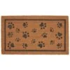 B&M Rubber & Coir Doormat - Paw Prints -Home Discount Store 320572 rubber and coir doormat 5