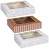 Betty Winters Large Cupcake Boxes 2pk -Home Discount Store 320784 4pk cupcake boxes holds 12 group