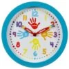 B&M Learn To Tell The Time Clock - Blue 1 B&M Learn To Tell The Time Clock - Blue -Home Discount Store 321977 learn to tell the time clock 6