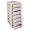 Really Useful Storage Tower 7 X 7L - Grey -Home Discount Store 324438 really usefil 7x7 drawers gove grey 2