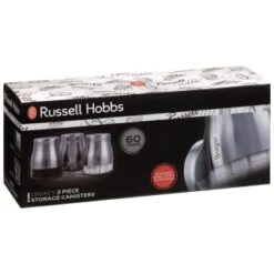 Russell Hobbs Legacy Tea - Coffee - Sugar Set 3pc -Home Discount Store 324968 russell hobbs tea coffee sugar silver
