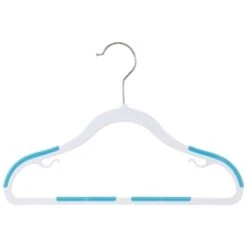 B&M Addis Children's Non-Slip Hangers 10pk - Multi Colour -Home Discount Store 333090 addis 10pk childrens non slip hangers boys 6