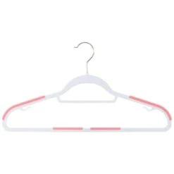 B&M Addis Non-Slip Hangers 6pk - Multi Colour -Home Discount Store 333092 addis 6pk non slip hangers colour 2