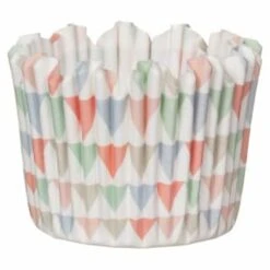 Betty Winters Paper Baking Cases 36pk - Pastel Triangles -Home Discount Store 335255 36pk paper baking cases pastel triangles 4