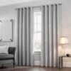 B&M Mystica Shimmer Thermal Lined Silver Curtains 66 X 72" -Home Discount Store 335318 335320 335321 335322 335323 mystica shimmer thermal lined curtain silver