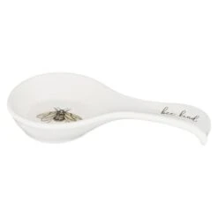 B&M Ceramic Spoon Rest -Home Discount Store 337110 ceramic spoon rest bee kind 2