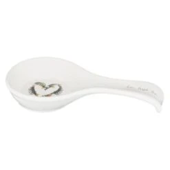 B&M Ceramic Spoon Rest -Home Discount Store 337110 ceramic spoon rest live laugh love 2