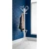 Spaceways Padstow Metal Coat Stand - White -Home Discount Store 341201 padstow metal coatstand white