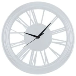B&M Chicago Clock - White