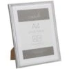 B&M A4 Metallic Picture Frame 2 B&M A4 Metallic Picture Frame -Home Discount Store 343016 a4 metallic frame