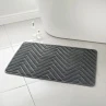 B&M Skandi Memory Foam Bath Mat - Grey -Home Discount Store 345205 skandi collection memory foam bathmat 2