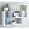 Lokken Display Wall Shelf - White 1 Lokken Display Wall Shelf - White -Home Discount Store 346063 lokken display wall shelf white