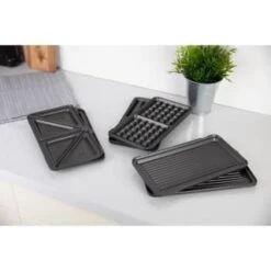 Tower 3-in-1 Deep Fill Snack Maker - Silver 12 Tower 3-in-1 Deep Fill Snack Maker - Silver -Home Discount Store 346395 3in1 deep fill snack maker 4