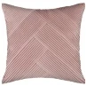 B&M Pleated Velvet Cushion - Blush 1 B&M Pleated Velvet Cushion - Blush -Home Discount Store 349589 pleated velvet cushion blush