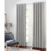 B&M Colorado Hopsack Fully Lined Eyelet Curtains 46 X 54" - Silver -Home Discount Store 349710 349711 349712 349713 349714 colorado hopsack fully lined eyelet curtain silver