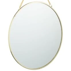 B&M Round Hanging Mirror -Home Discount Store 351731 round hanging mirror 2
