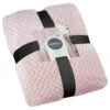 Simply Everyday Waffle Throw - Blush 2 Simply Everyday Waffle Throw - Blush -Home Discount Store 354334 simply blush waffle throw 4