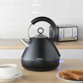 Goodmans Pyramid Kettle 1.5L - Matt Black 5 Goodmans Pyramid Kettle 1.5L - Matt Black - Image 3