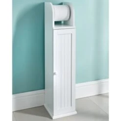 Maine Toilet Roll Holder - White -Home Discount Store 355068 maine paper holder