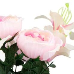 B&M Medium Flower Bunch - Pink -Home Discount Store 355635 medium bunch pink 2