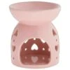 B&M Heart Oil Burner - Blush -Home Discount Store 360980 blush heart oil burner