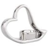 B&M Heart Ceramic Tealight Candle Holder -Home Discount Store 361566 heart ceramic tealight
