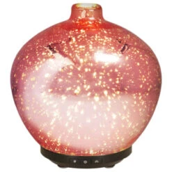 Essence Colour Changing Rose Gold Aroma Diffuser -Home Discount Store 363278 colour changing glass aroma diffuser rosa red 2