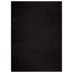 B&M Ribbed Tea Towels 4pk - Black -Home Discount Store 364862 4pk ribbed tea towels black 2