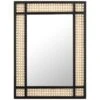 B&M Cane Border Mirror -Home Discount Store 368489 cane mirror