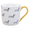 B&M Sausage Dog Print Mug -Home Discount Store 369074 sausage dog print mug