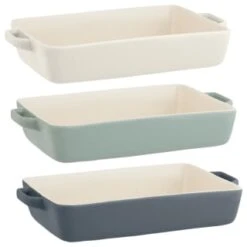 George Wilkinson Rectangular Oven Dish 27cm - Grey -Home Discount Store 369192 369191 369193 george wilkinson 27cm rectangular oven group 2