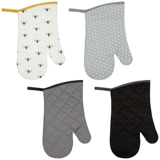 B&M Oven Mitt - Grey 4 B&M Oven Mitt - Grey - Image 2