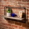 Tromso 1 Tier Wide Shelf -Home Discount Store 370031 tromso 1 tier wide shelf