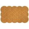 B&M Woven Coir Knot Doormat -Home Discount Store 370223 woven coir knot