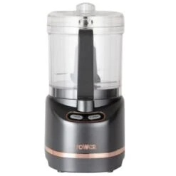 Tower Compact Food Processor 400ml - Grey & Rose Gold 8 Tower Compact Food Processor 400ml - Grey & Rose Gold -Home Discount Store 371731 tower compact food processor