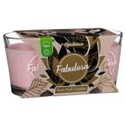 Fabulosa Candle Twin Pack 2pk - Opulence 7 Fabulosa Candle Twin Pack 2pk - Opulence -Home Discount Store 372559 fabulosa twin candle pack rainbow opulence