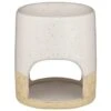 B&M Ceramic Oil Burner - Cream -Home Discount Store 372632 cream ceramic oil burner