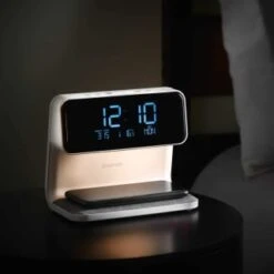 Goodmans Wireless Charging Alarm Clock 7 Goodmans Wireless Charging Alarm Clock -Home Discount Store 373397 goodmans alarm clock with wireless charging and nightlight 2