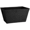 B&M Diamond Storage Basket - Black -Home Discount Store 374353 diamond storage basket black