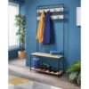 B&M Michigan Coat Rack With Shoe Storage -Home Discount Store 374532 michigan coat rack with shoe storage