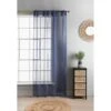 Amber Plain Voile 55 X 90" - Navy -Home Discount Store 375275 amber plain voile navy