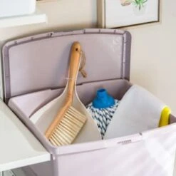 B&M Waffle Clip Box 25.5L - Blush 12 B&M Waffle Clip Box 25.5L - Blush -Home Discount Store 375471 blush 25 5l waffle clip box 3