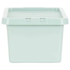 B&M Storage Box With Lid 11L - Sage 9 B&M Storage Box With Lid 11L - Sage -Home Discount Store 377036 11l storage box sage 2