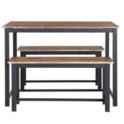 B&M Coberg Bench Dining Set 3pc -Home Discount Store 377371 coberg 3 piece dining set 2