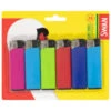 Swan Lighter 6pk - Multicoloured 1 Swan Lighter 6pk - Multicoloured -Home Discount Store 379099 6pk swan electric lighters